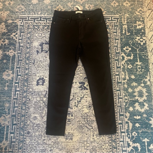NWT - Madewell - 10” High Rise Skinny Jean - Black - Picture 4 of 7